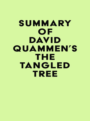 cover image of Summary of David Quammen's the Tangled Tree